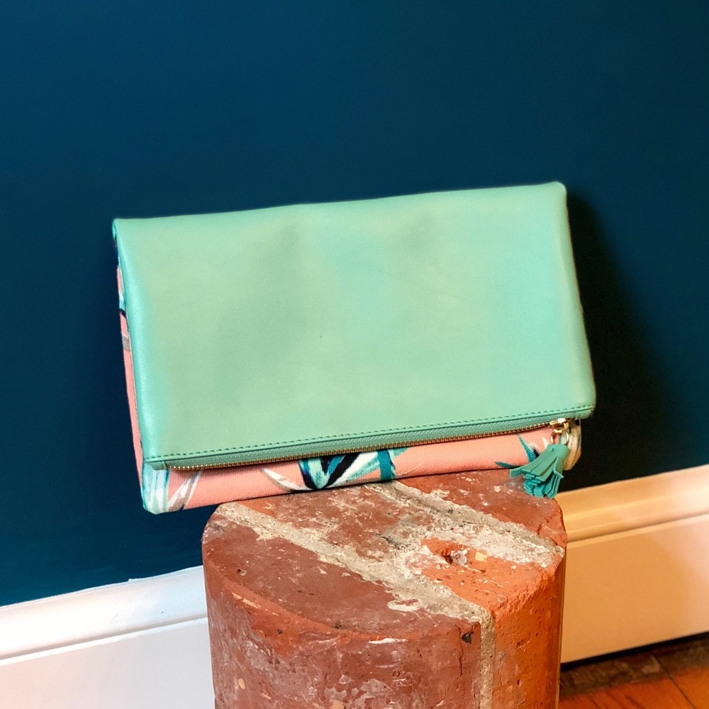 Rachel Pally reversible clutch